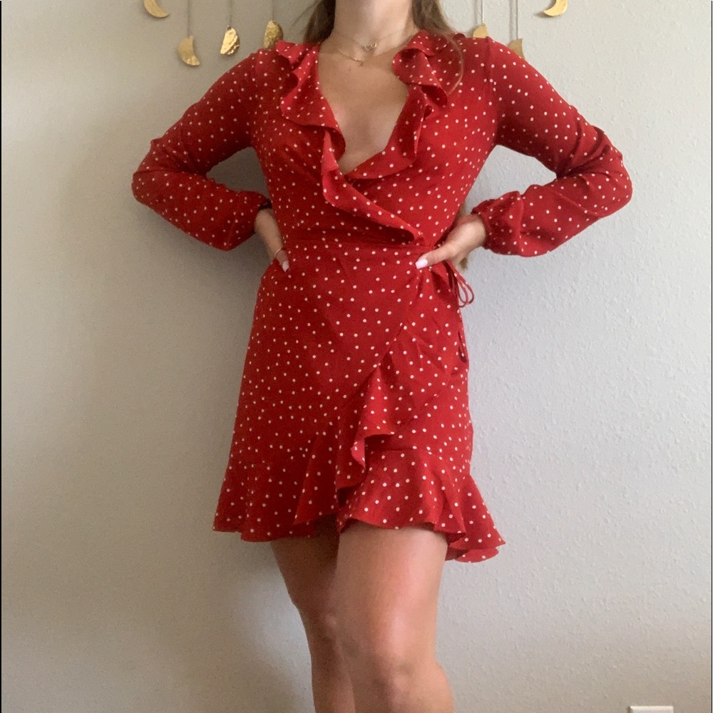 Red dress
